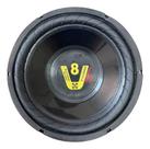 Alto falante compet 12 pol subwoofer street v8 200w 4 ohms chapa preto
