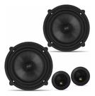 Alto falante cs50bk bravox 5 pol 130w rms kit 2 vias tweeter