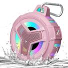 Alto-falante de chuveiro Bluetooth EBODA IP67 impermeável rosa