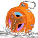 Alto-falante de chuveiro Bluetooth EBODA IPX7 à prova d'água laranja