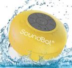 Alto-falante de chuveiro Soundbot SB510 HD Bluetooth Amarelo