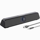 Alto-falante de computador LENRUE LR23 10W alimentado por USB preto