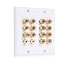 Alto-falante de parede Cable Matters Double Gang 7.2 branco Alto-falante de parede Cable Matters Double Gang 7.2 branco