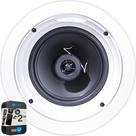 Alto-falante de teto Klipsch R-1650-C de 6,5 polegadas branco com 2 anos de CPS