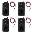 Alto-falante DWEII 5W 8Ω de cavidade completa para Arduino, 4 unidades