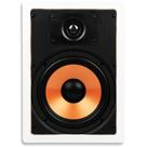 Alto-falante embutido na parede Micca M-8S de 2 vias Home Theater 8 Woofer branco