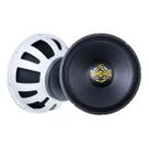 Alto Falante Eros 18 Pol. Target Bass 4k 2000w Rms 4 Ohms Double Magnet Branco