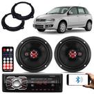 Alto Falante Foxer Stilo Tras. 6 Pol + Radio MP3 - KF.254R