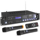 Alto-falante híbrido Bluetooth Pyle PWMA3003BT 3000W com microfone