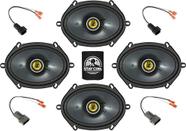 Alto-falante KICKER CS Series 6x8 para Ford F-250/F-350/F-450/F-550