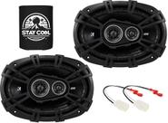 Alto-falante KICKER DS Series 6x9 polegadas para RAM 1500/2500/3500 2019-2023