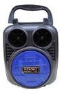 Alto-falante Kimiso KMS-1182 com bluetooth preto