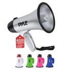 Alto-falante megafone PYLE-PRO PMP23SL portátil 20W prateado