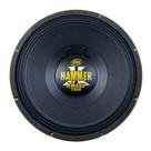 Alto Falante para Trio E-15 Hammer 7200 XBASS 4HMS Amarelo para Som de Competição Eros