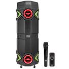 Alto-falante portátil Bluetooth PA Pyle 400W com controle remoto Alto-falante portátil Bluetooth PA Pyle 400W com controle remoto