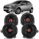 Alto Falante Punto 2007 A 2017 Foxer 5" E 6" 200W RMS 4 Ohms Triaxial Original 4 Peças Kit KF.036 Alto Falante Punto 2007 A 2017 Foxer 5" E 6" 200W RMS 4 Ohms Triaxial Original 4 Peças Kit KF.036