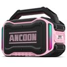Alto-falante sem fio Bluetooth ANCOON 80W com 20H Playtime Pink