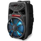 Alto-falante sem fio iLive Electronics ISB380B LED Bluetooth 8"