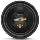 Alto Falante Subwoofer Bomber Outdoor 12" 500W RMS 2 Ohms Bobina Simples Som Carro