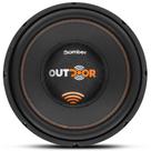 Alto Falante Subwoofer Bomber Outdoor 12 Polegadas 300W RMS 4 Ohms Bobina Simples