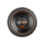 Alto Falante SubWoofer Bomber Outdoor 15 P 800w Som de carro