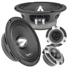 Alto-falante Timpano 1500W 6,5" Midrange + Tweeter para áudio automotivo