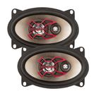 Alto Falante Triaxial Automotivo 4x6 B3X46X 40W Rms 4R Universal Par Bravox