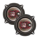 Alto Falante Triaxial Automotivo Par 5 Polegadas 50W RMS 4R Modelo B3X50X para Carro Bravox