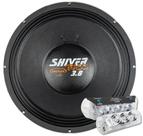 Alto Falante Triton Shiver Bass 3.8 15 Branco 4 Ohms + Par Strobo Led RGB Zendel