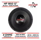 Alto Falante Woofer Hard Power HP1850 12Pol 1850W rms 4 ohms