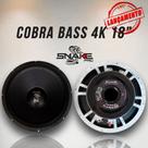 Alto Falante Woofer Snake Cobra 4k Bass 18 Polegadas 2000W Rms 4 Ohms