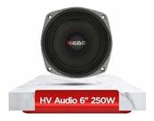Alto Falante Woofer Tormento Hv Audio 250wrms 8 Pol. 8 Ohms