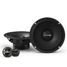 Alto-falantes Alpine EL-E65C-G, componente de 6,5", bidirecional, 40W RMS