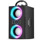 Alto-falantes Bluetooth DINDIN, alto-falante sem fio Peak de 40 W com subwoofer, TWS, Big Bass, alto-falante portátil para festas de 80 dB com luzes para praia, churrasco, atividades ao ar livre, acampar e viajar Alto-falantes Bluetooth DINDIN, alto-falante sem fio Peak de 40 W com subwoofer, TWS, Big Bass, alto-falante portátil para festas de 80 dB com luzes para praia, churrasco, atividades ao ar livre, acampar e viajar
