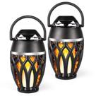 Alto-falantes Bluetooth externos Vanten Led Flame Speaker, pacote com 2