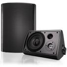 Alto-falantes Bluetooth Herdio 6,5 polegadas 400W impermeáveis pretos