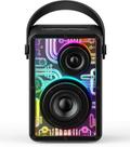 Alto-Falantes Bluetooth Raymate 80W Sem Fio com Subwoofer - 15 Horas de Reprodução