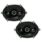 Alto-falantes coaxiais KICKER DSC680 6x8 (160x200mm) 4 Ohm 200W