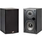 Alto-falantes de estante de home theater Polk Audio T15 100W pretos