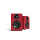 Alto-falantes de mesa para jogos para PC Kanto YU2GR 100W com USB DAC vermelho