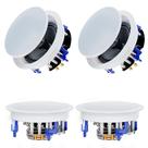 Alto-falantes de teto Herdio 6.5" 640W Bluetooth bidirecional (4 alto-falantes)