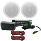 Alto-Falantes de Teto Herdio à Prova D'Água com Bluetooth - 4 Polegadas