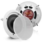 Alto-falantes de teto para montagem na parede Pyle PDIC61RD 6,5" 200W