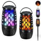 Alto-falantes externos Ulinkbee Colorful LED Flame Bluetooth 5.3