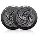 Alto-falantes marinhos Pyle de baixo perfil à prova d'água 240 W 6,5", 1 par