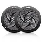 Alto-falantes marinhos Pyle Low-Profile Waterproof 100W 4 polegadas de 2 vias