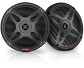 Alto-falantes marinhos Pyle PLMRF65MB 6,5" à prova d'água Bluetooth 600W