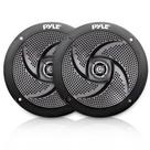Alto-falantes marinhos Pyle PLMRS4B 10 cm, 2 vias, 100 W, à prova d'água Alto-falantes marinhos Pyle PLMRS4B 10 cm, 2 vias, 100 W, à prova d'água
