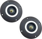 Alto-falantes Tweeter de 4 polegadas e 8 ohms Silk Dome 30W - pretos (par)