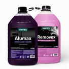 Alumax + Removex Vintex 5L Limpa Baú Chassi Rodas Alumax + Removex Vintex 5L Limpa Baú Chassi Rodas